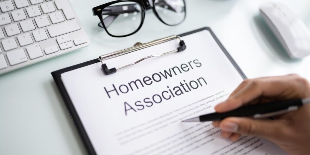 person reading California HOA rules